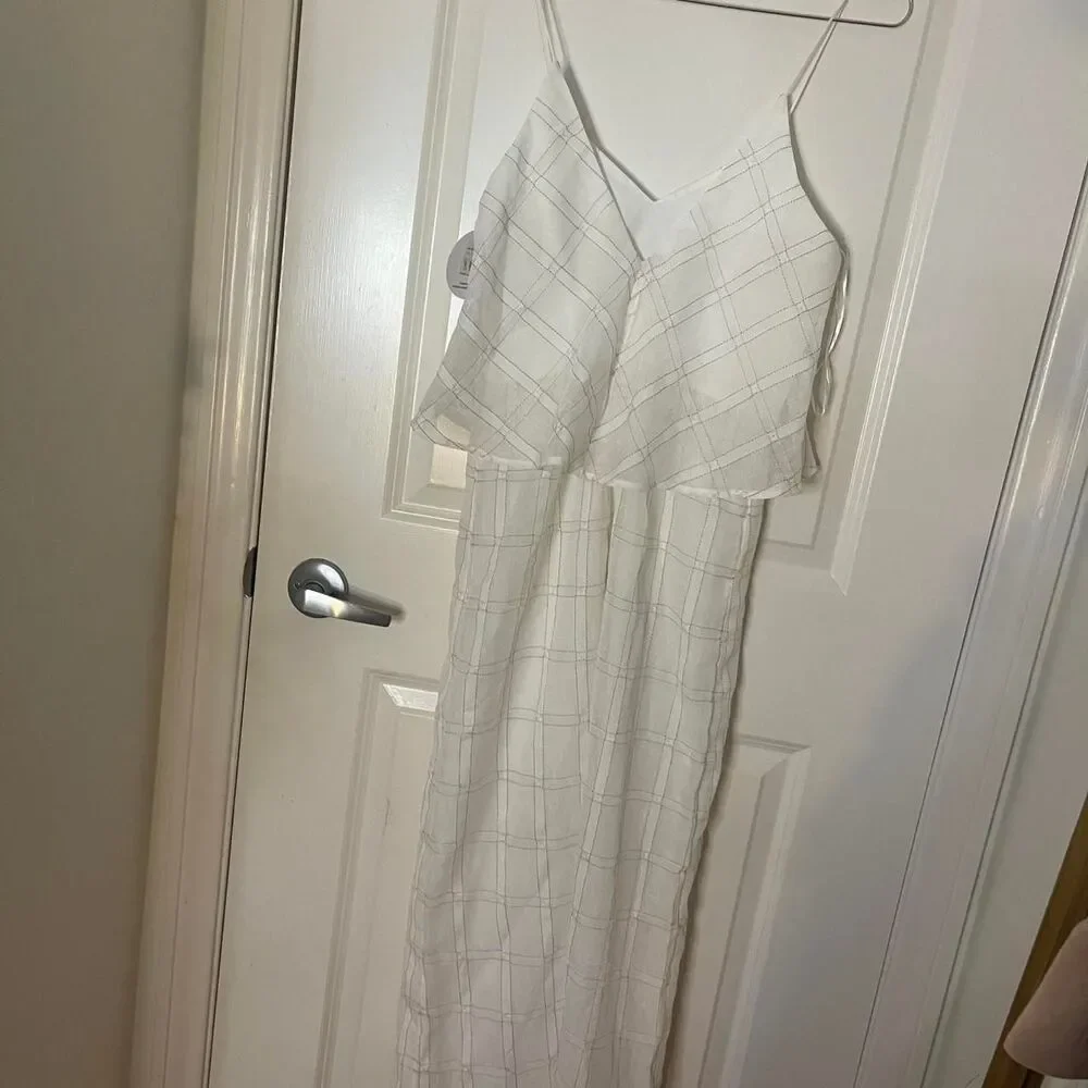 Finders keepers Women's White and Cream Jumpsuit - Picture 5 of 7